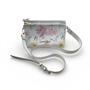 Nanette Lepore Floral Crossbody Bag - White and Pink